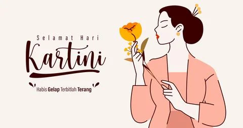 Kartini Day Stock Illustration