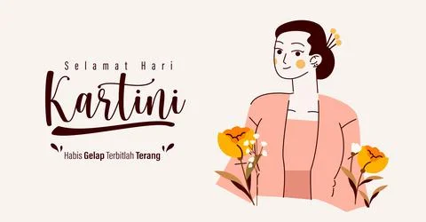 Kartini Day Stock Illustration