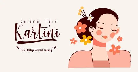 Kartini Day Stock Illustration
