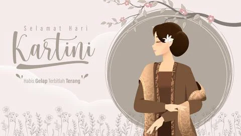 Kartini Day Stock Illustration