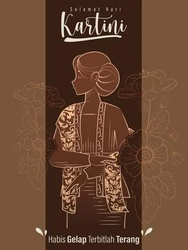 Kartini Day Illustrazione stock