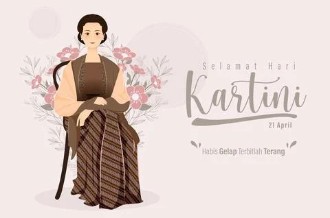 Kartini Day Stock Illustration