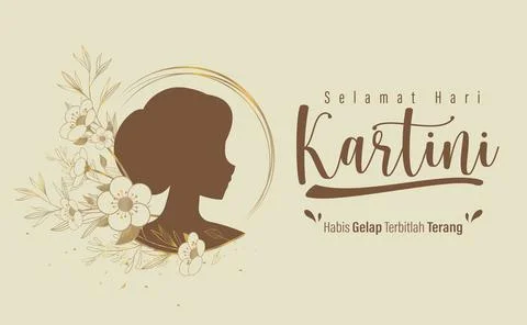 Kartini Day 스톡 일러스트