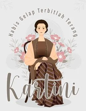 Kartini Day Stock Illustration