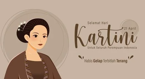 Kartini Day Stock Illustration