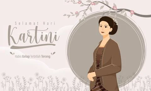 Kartini Day Stock Illustration
