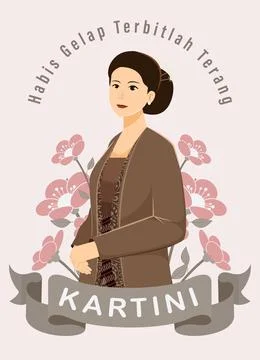 Kartini Day Illustrazione stock