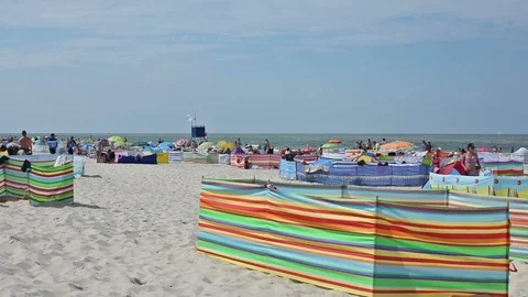 Karwia beach Stock Footage 92521216