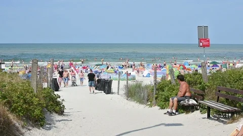 Karwia beach Stock Footage 92521538