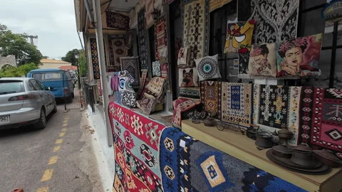Karya traditional textiles. Stock Footage 278976606