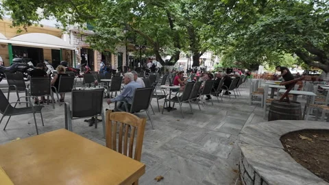 Karya village square. 스톡 동영상 278993445