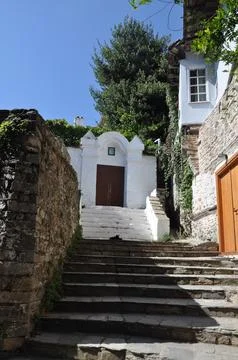 The Karyes is a Settlements built on Mount Athos 스톡 사진