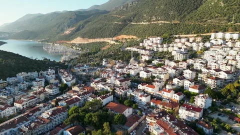 Kaş Cityscape Stock-Footage 314328201