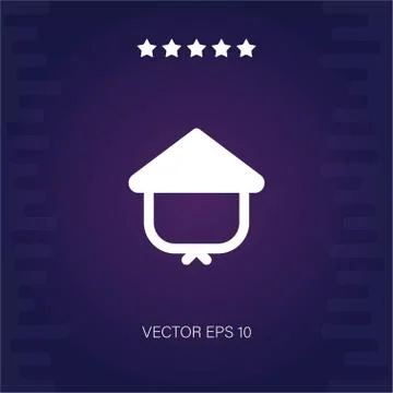 Kasa vector icon Stock Illustration