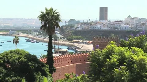 Kasbah of the Udayas Stock Footage 265780494