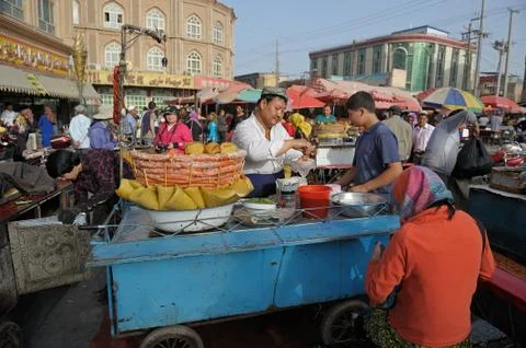 Kashgar 2011 Stock Photos