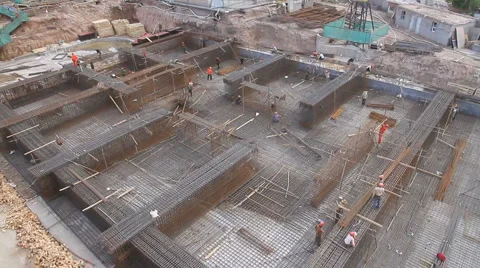 Kashgar Construction 1 Stock-Footage 4884901