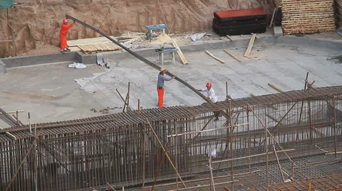Kashgar Construction 10 Stock Footage 5164922
