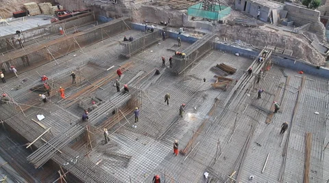 Kashgar Construction 4 Stock Footage 4900933