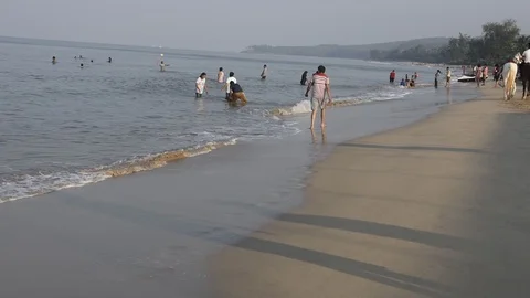 Kashid Beach Video stock 120350246