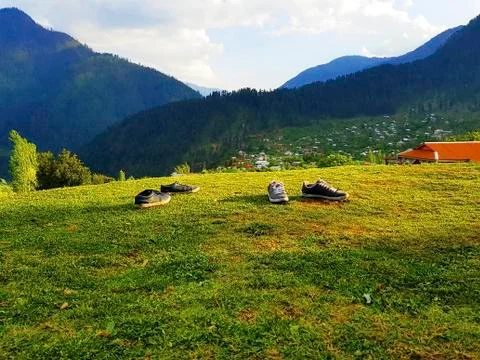 Kashmir landscape Stock Photos