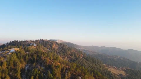 Kashmir toli pee drone 4k video Stockbeeldmateriaal 344957089