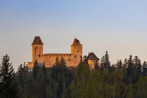 Kasperk castle in Sumava, Czech Republic Foto stock