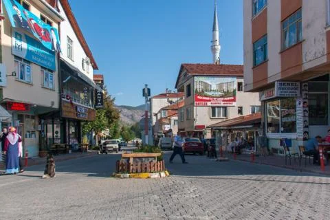 Kastamonu / Pinarbasi square Stock Photos
