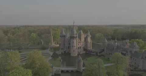 Kasteel de Haar 動画素材 310002259
