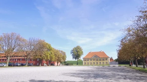 Kastellet. Part of the old fortifications around Copenhagen Video stock 101057612