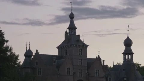 Kastle of Ooidonk Stock Footage 234914351