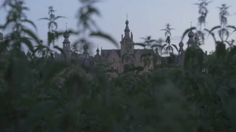 Kastle of Ooidonk Stock Footage 234915233