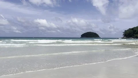 Kata Beach Phuket Stock Footage 159578113