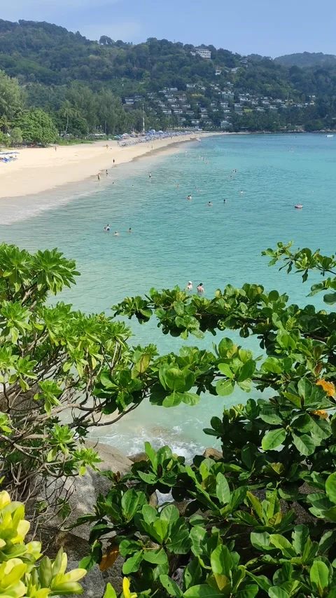 KATA NOI BEACH Stock Footage 309437115