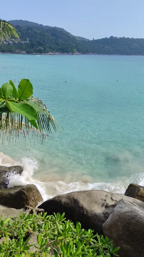 KATA NOI BEACH Stock Footage 309437137