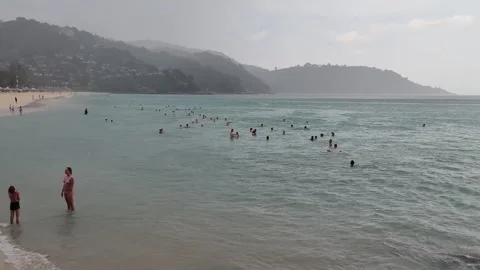 KATA NOI BEACH Stock Footage 309437203