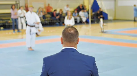 Kata Shotokan Karate Stock Footage 46676007