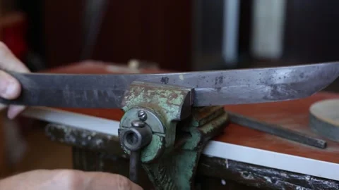 Katana rasp processing. Stock Footage 164974644