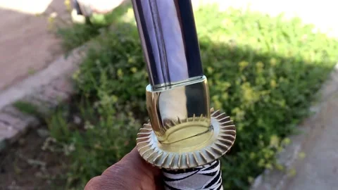 Katana showing up Stock Footage 150716368