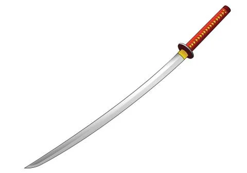 Katana Sword Stock Illustration