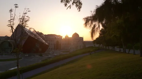 Katara Sunrise Doha  Qatar 動画素材 157739554