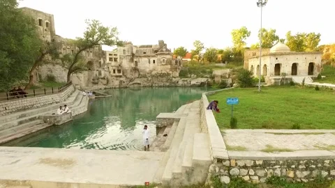 The Katas Raj Temple Stock Footage 266413154
