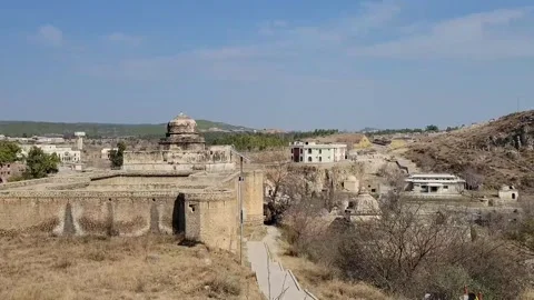 Katas raj temple old building Stock Footage 281463544