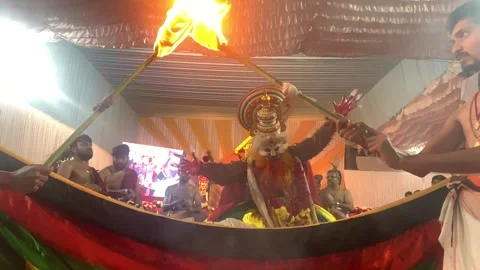 Kathakali Stock Footage 256288725