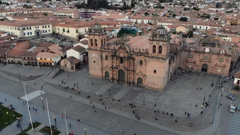 KATHEDRAL IN CUSCO PERU Stock Footage 102571465