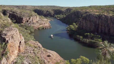 Katherine Gorge 8 Stock Footage 130645805