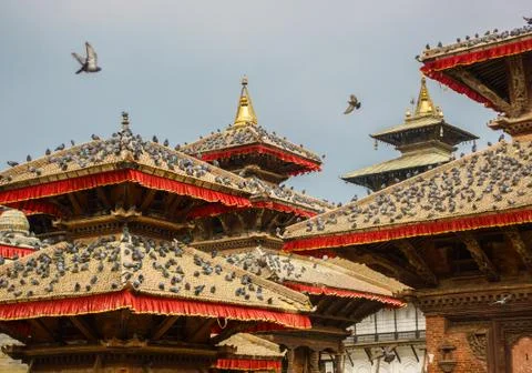 Kathmandu Durbar Square, Nepal Stock-Fotos
