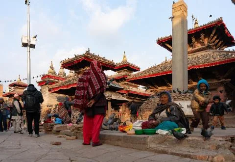 Kathmandu Durbar Square Stock Photos