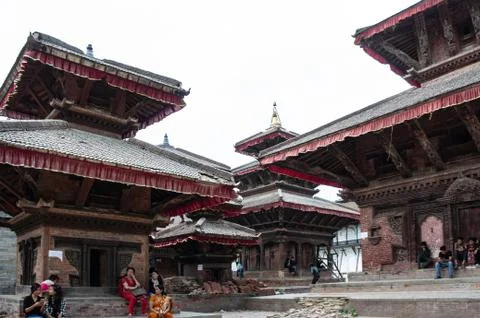 Kathmandu Durbar Square Stock Photos