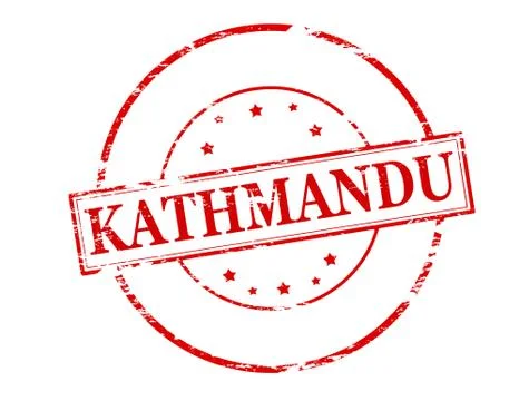 Kathmandu Stock Illustration